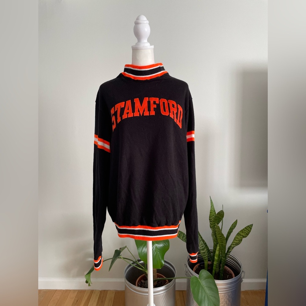 Vintage 60s/70s Stamford High School Sweater by Sand-Knit
